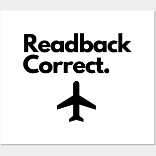 Readback Correct Posters and Art